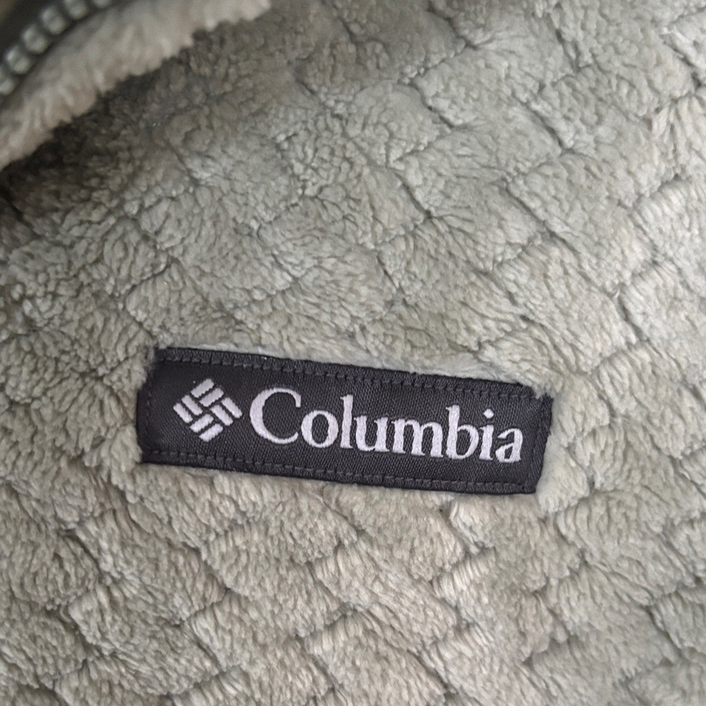 NWOT Columbia Sage Green Teddy Jacket - Picture 3 of 6